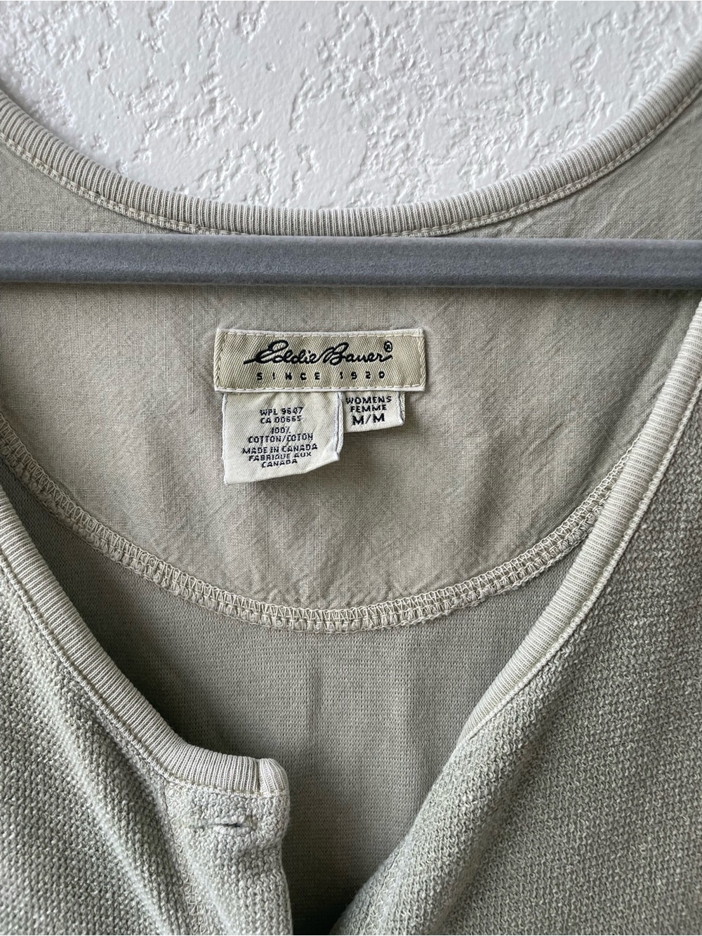 Vintage Eddie Bauer Button Cotton Maxi Dress - Picture 2 of 4